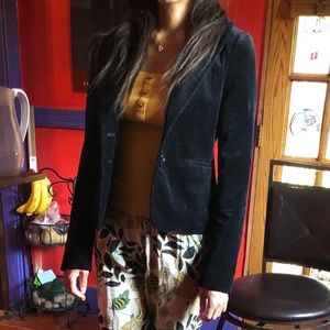 Ann Taylor Black Velvet Blazer